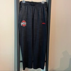 Nike Elite LeBron James Ohio State Dri-Fit Sweat Pant in Charcoal Heather